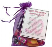 30th Birthday Survival Kit-An excellent alternative to a card