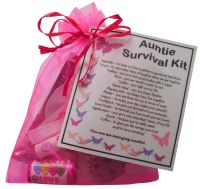 Auntie Survival Kit-Great present for Birthday, Christmas or just because?
