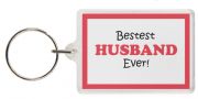 Funny Keyring - Bestest HUSBAND Ever!