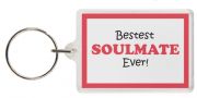 Funny Keyring - Bestest SOULMATE Ever!