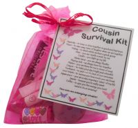 Cousin Survival Kit Gift-Great present for Birthday, Christmas or just because?
