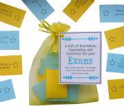Exams Good Luck Exam Gift \/ Revision Gift  -Quote of Motivation, Inspiration, and  Positivity for your Exams