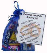 Father of the Bride Survival Kit  - Fun novelty gift