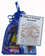 Father of the Groom Survival Kit  - Fun novelty gift
