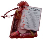 Fiancé Survival Kit Gift - Great novelty present for Birthday, Christmas, Anniversary or just because ...