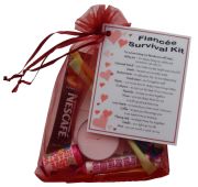 Fiancée Survival Kit Gift - Great novelty present for Birthday, Christmas, Anniversary or just because ...