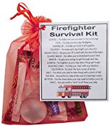 Firefighter Survival Kit Gift - fireman gift, firefighter gift, fireman gift for new firefighter, secret santa fireman