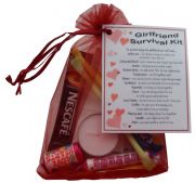 Girlfriend Survival Kit Gift - Great novelty present for Birthday, Christmas, Anniversary or just because ...
