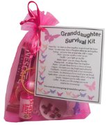Goddaughter Survival Kit Gift  - Great present for Birthday, Christmas or Mothers Day