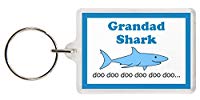 Grandad Shark Keyring - Baby Shark Song, Excellent Christmas Gift, Stocking Filler, Grandad Gifts, Grandpa Gift, Baby Shark Song gifrt
