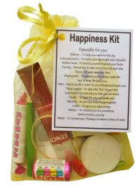 Happiness Kit Gift  - Great mini novelty gift to cheer up a friend or loved one