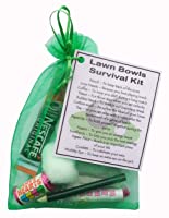 Lawn Bowls Survival Kit Gift  - Small Novelty gift