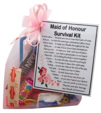 Maid of Honour Survival Kit Gift-A great sentimental gift for your Maid of Honour