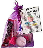 NQT Survival Kit Teacher Gift  - Newly Qualified Teacher gift for Christmas, New Teacher Secret Santa, funny student teacher gifts, thank you trainee teacher gift,