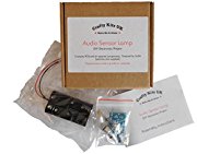 Self Assembly Audio Sensor Lamp Kit - Solder at home self solder electronics kits, diy electronics project kit, Melody Voice LED lights, sound activated LED, disco light, rhythm light