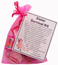 Sister Survival Kit-Great present for Birthday, Christmas or just because?