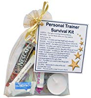 SMILE GIFTS UK Personal Trainer Survival Kit  - New job, work gift, Secret santa gift for Personal Trainer, Thank you Personal Trainer gift