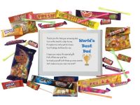 World's Best Dad Sweet Box-Great present for Birthday, Christmas or just because?