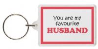 Funny Keyring - You are my favourite HUSBAND