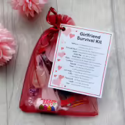 Girlfriend Survival Kit Gift - Great novelty present for Birthday, Christmas, Anniversary or just because ...