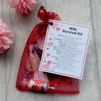 Wife Survival Kit Gift - Great novelty present for Birthday, Christmas, Anniversary or just because ...
