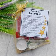 Postman Survival Kit Gift - New job, work gift, Secret santa gift for colleague, gift for Postman gift