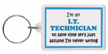 Im-an-IT-Technician-keyring