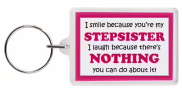 Smile-Stepsister-keyring