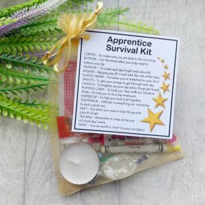 SMILE GIFTS UK Apprentice Survival Kit Gift  - Trainee gift, work gift, Secret santa gift for Apprentice, gift for Apprentice gift