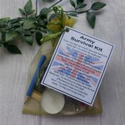 Army Wife Survival Kit  - Novelty Gift for Army Wife Gift
