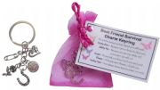 Best Friend Survival Charm Keyring - Handmade Best Friend Gift for Best Friend