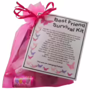 BEST FRIEND Survival Kit Gift  - Great present for Birthday or Christmas