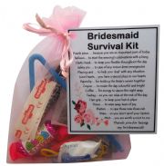 Bridesmaid Survival Kit Gift-A great sentimental gift for your bridesmaid
