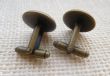 Bronze Effect I'd rather be fishing cufflinks, fisherman cufflinks, husband, boyfriend, son, uncle gifts