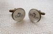 Bronze Effect My DAD, My HERO cufflinks