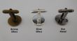 Bronze Effect My DAD, My HERO cufflinks