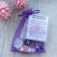 Crocheter's Survival Kit : novelty gift,survival kit gift,sentimental gift,funny novelty,quirky gift idea,secret santa,stocking filler,gift for her,crochet survival kit,crocheter,fun crochet gift