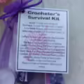 Crocheter's Survival Kit : novelty gift,survival kit gift,sentimental gift,funny novelty,quirky gift idea,secret santa,stocking filler,gift for her,crochet survival kit,crocheter,fun crochet gift