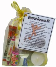 Divorce Survival Kit Gift - Small Novelty gift