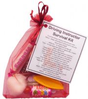 Driving Instructor Survival kit - great small gift for a driving instructor -