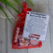 Firefighter Survival Kit Gift - fireman gift, firefighter gift, fireman gift for new firefighter, secret santa fireman