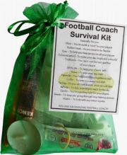SMILE GIFTS UK Football Coach Survival Kit Gift - Great present for Christmas, end of year or just because.