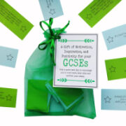 GCSEs Good Luck Exam Gift \/ Revision Gift  -Quote of Motivation, Inspiration, and  Positivity for your Exams