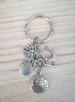 Good Luck Charm Keyring - Handmade good luck gift, lucky charm, lucky horseshoe, Good Luck gift, good luck token