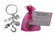 Gran Grandma \/ Nan \/ Gran\/ Granny Survival Charm Keyring - Handmade Friend Gift for Grandma(Grandma Birthday Gift, Nan Christmas Gift got Gran)