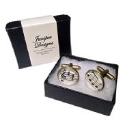 Handcrafted Sheet Music Cufflinks -