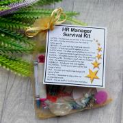 HR Manager Survival Kit Gift - New job, work gift, Secret santa gift for HR manager, Human Resources Manager