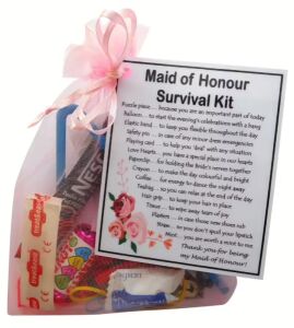 Maid of Honour Survival Kit Gift-A great sentimental gift for your Maid of Honour