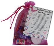 Mother-in-Law Survival Kit Gift - Great present for Wedding, Birthday, Christmas or just because...