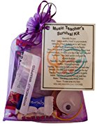 Music Teacher Survival Kit Gift - Great present for Christmas, end of year or just because...
